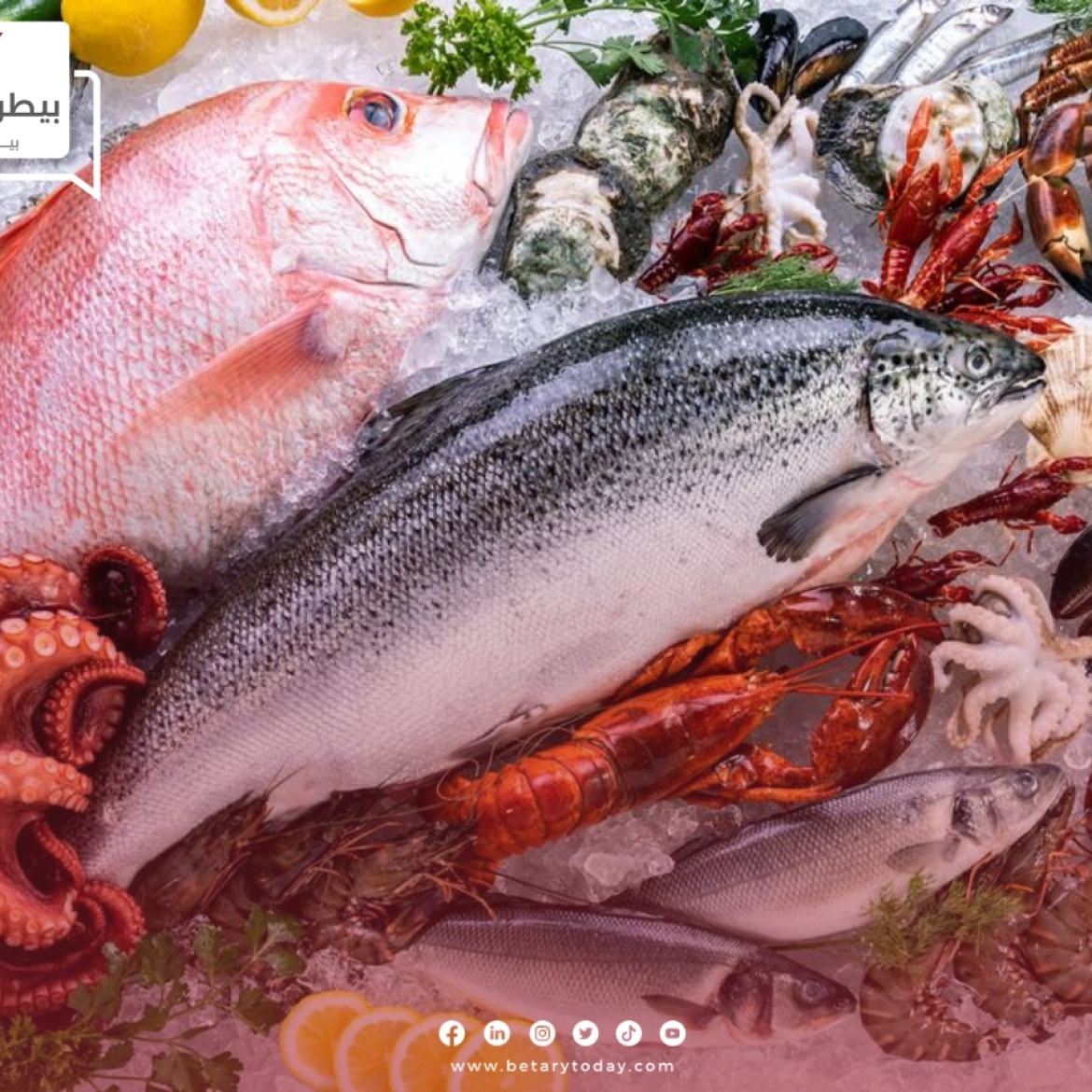 أسعار الأسماك والمأكولات البحرية اليوم السبت 23 مارس في الأسواق