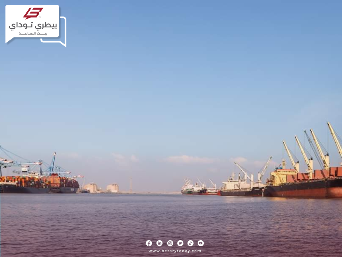 ميناء دمياط يستقبل اليوم نحو 30729 طن ذرة ونحو 8000 طن كسب صويا