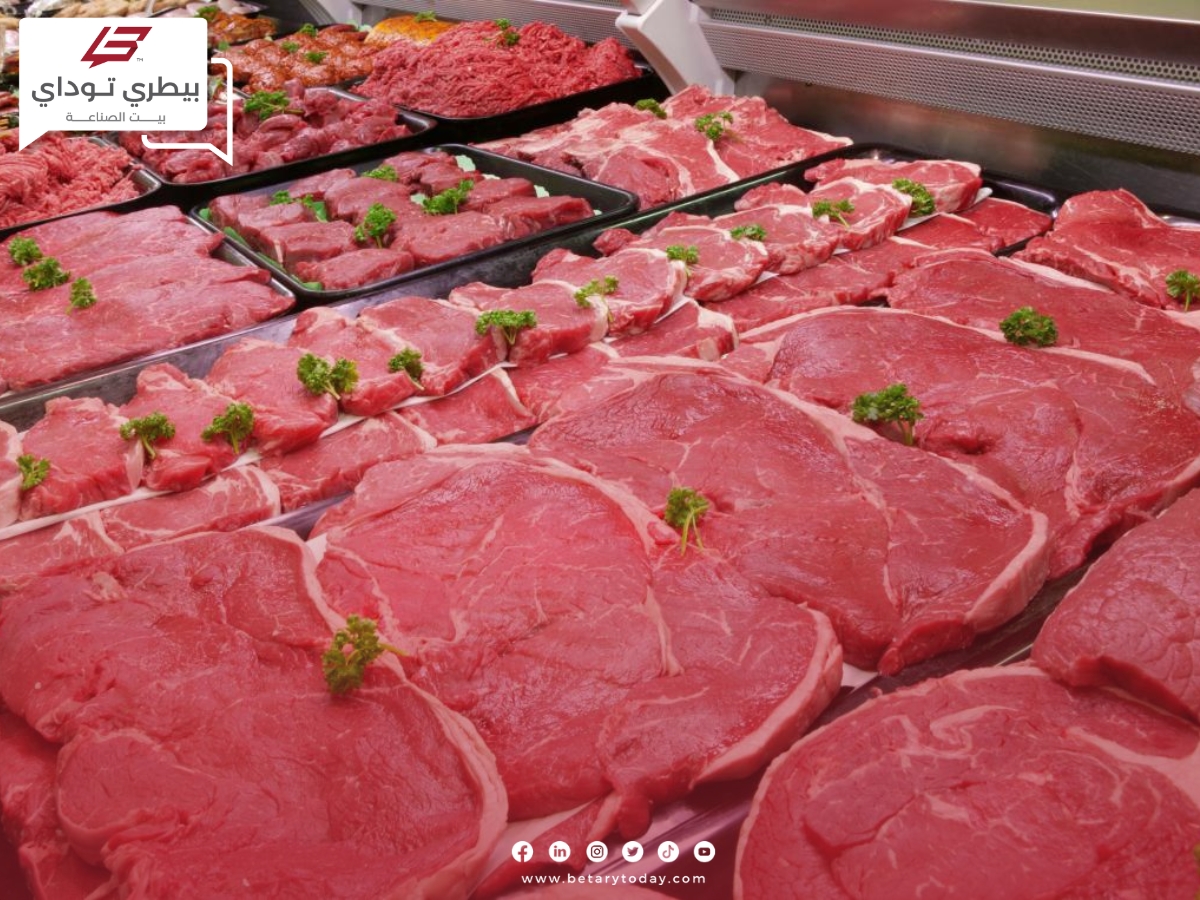 هدوء لحظي في أسعار اللحوم الحمراء البلدي اليوم الأحد 12 مايو في الأسواق