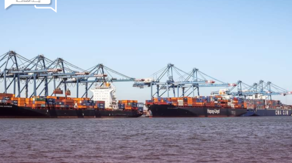 ميناء دمياط يستقبل اليوم نحو 61708 طن من البضائع العامة بينها الذرة والصويا