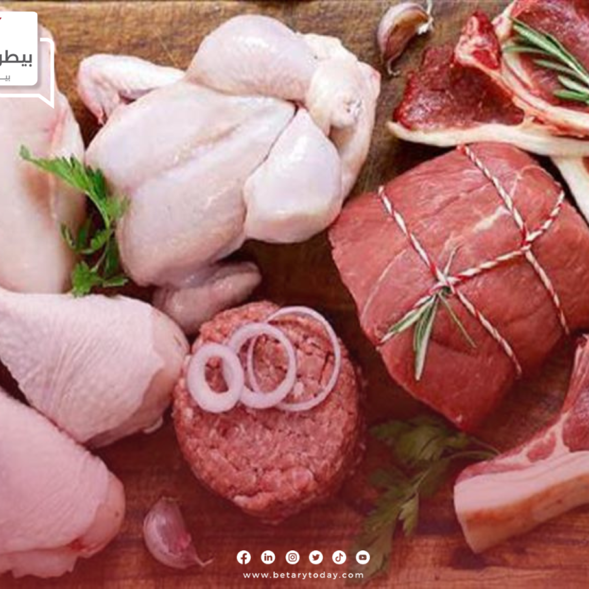 تراجع أسعار الدواجن واللحوم الحمراء قبل عيد الأضحى بنسبة 40%