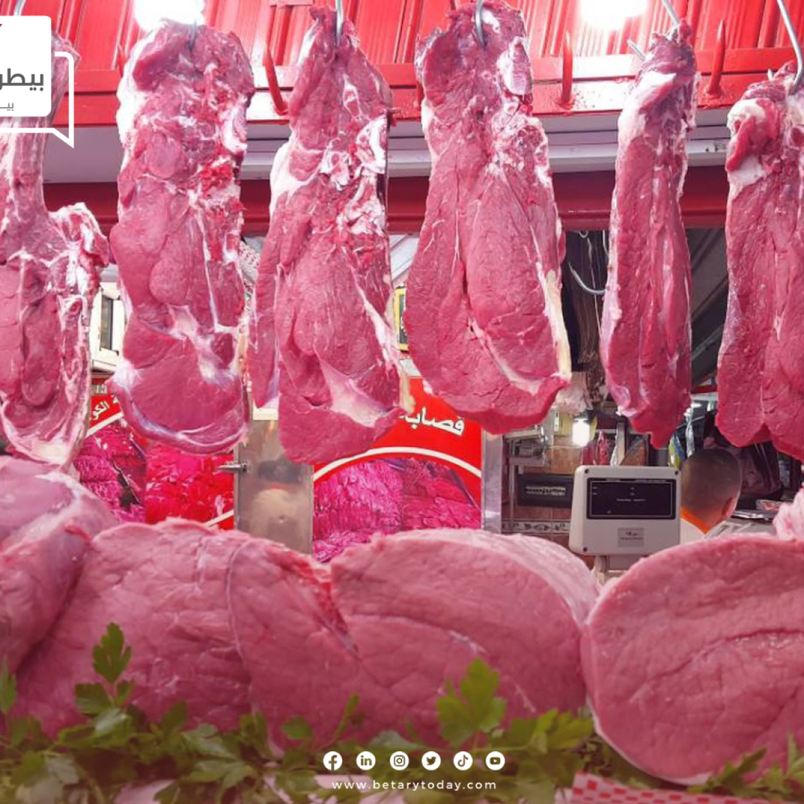 استقرار أسعار اللحوم الحمراء البلدي والمستوردة اليوم السبت في الأسواق